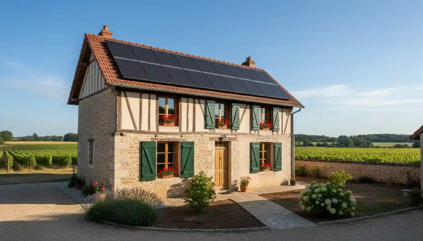 Installation de Panneaux Solaires à Arveyres, Le Bourg