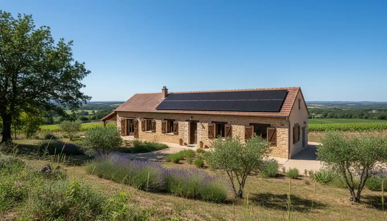 Installation de Panneaux Solaires à Arveyres, Le Grand Puch