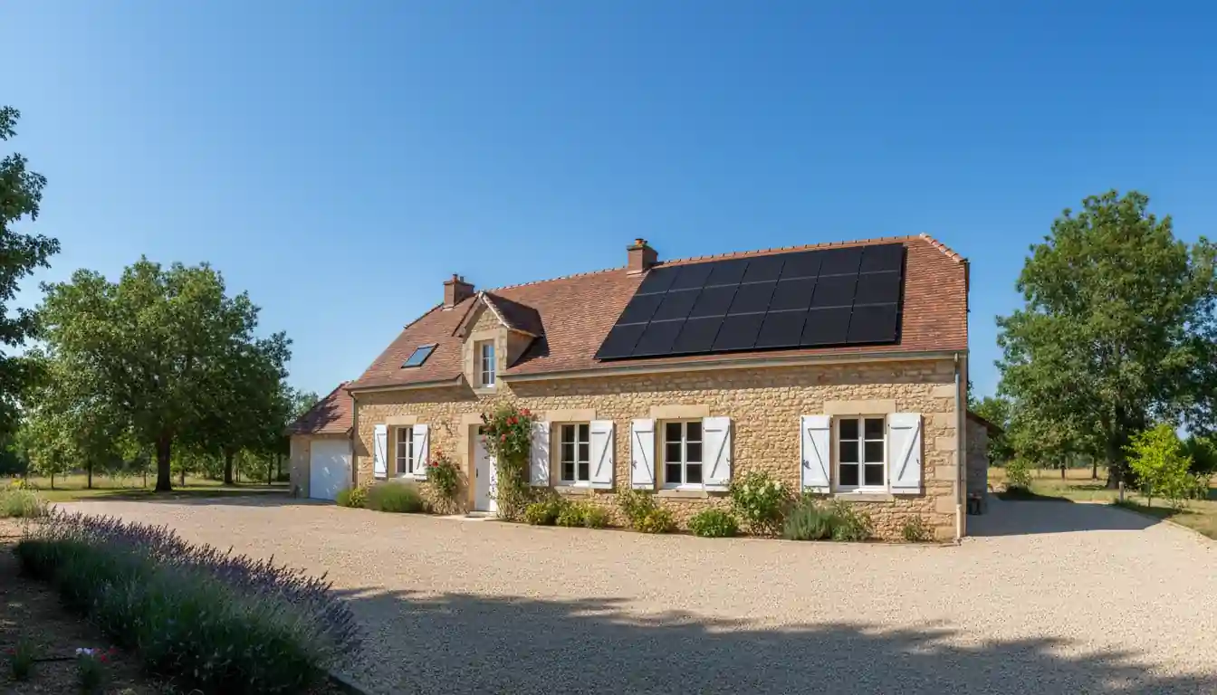 Installation de Panneaux Solaires à Arveyres, Les Arnauds